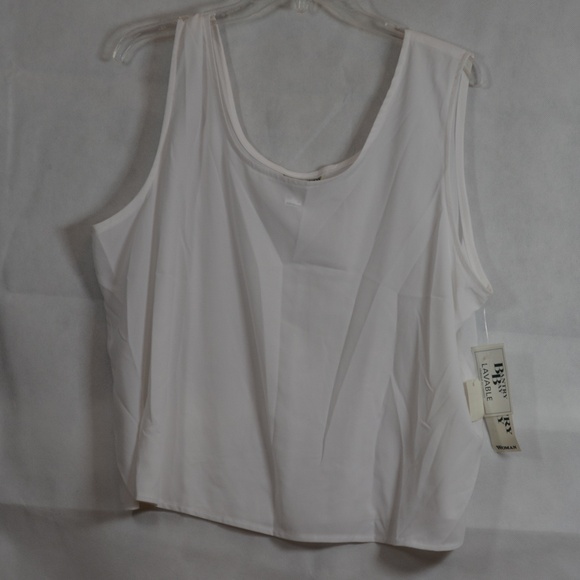 White Light Camisole SZ 2W Bantry Bay NWT - Picture 1 of 4